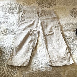 Loft Tan Cargo Capris
